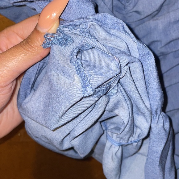 Akira Blue Jean Skirt - Picture 3 of 7